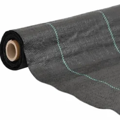 Ukrudtsdug 2x50 m - Effektiv ukrudtskontrol | Farve: Sort