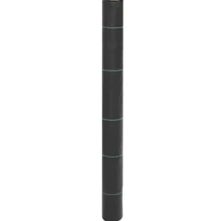 Ukrudtsdug 1x150m - Effektiv ukrudtskontrol | Farve: Sort | Størrelse: 1x150 m
