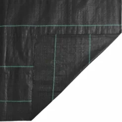 Ukrudtsdug 1x150m - Effektiv ukrudtskontrol | Farve: Sort | Størrelse: 1x150 m