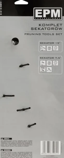 UNIVERSAL BESKÆRINGSSAKSSÆT - E-210-8891