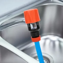 Universal Haveslangetilslutning Køkkenhane Adapter Vanding Vandingsværktøj Orange