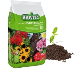 Universaljord 5,5-6,5 pH til haveblomster 10 l