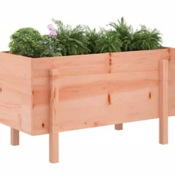 Upphöjd odlingslåda på ben - Massivt douglasträ | Storlek: 101x50x57 cm