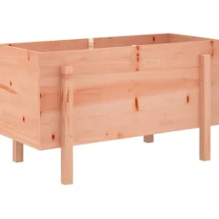 Upphöjd odlingslåda på ben - Massivt douglasträ | Storlek: 101x50x57 cm