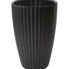Urtepotte - Garden ID - Fancy - 40 x 58 cm - Til haver, altaner eller indendørs - Sort