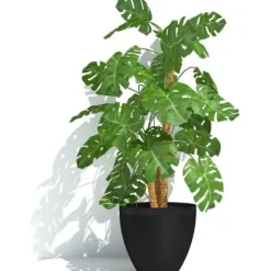 Urtepotte - GARDEN ID - Green Care Impact Sort-Ant - 30 x 26 cm - 10 års garanti - 100% genanvendt - UV/frostbestandig