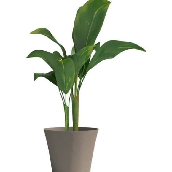 Urtepotte - GARDEN ID - Green Care Sense Taupe - 30 x 27 cm - 10 års garanti - 100% genanvendt - UV- og frostbestandig