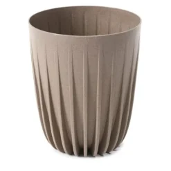 Urtepotte Strippet ECO kaffe latte 19xh23