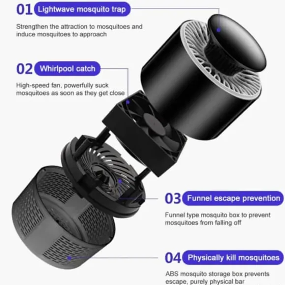 UV -myglampe - Mosquito Catcher USB