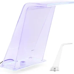 Vandfaldstud med LED-belysning 45 cm, vandgennemstrømning 395 mm