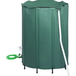 Vandingsartikler - Living sammenklappelig regnvandsbeholder med hane 1250 l