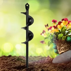 Vandingsspiralbor Hulgravningstilbehør til Havebor Plantning af Frøplanter