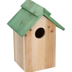 Vandtæt fuglehus med oplukkeligt tag 24 cm - sikkert hvilested for småfugle