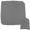 Vandtæt Square SPA Cover - Vejrbestandig Hot Tub Protector - 81,5x81,5x11,8 tommer grå