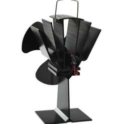Varmedrevet ovnventilator 3 blade sort - Brændeovnsventilator - Brændeovnsventilatorer - Home & Living