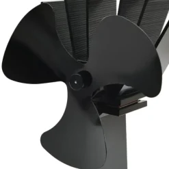 Varmedrevet ovnventilator 3 blade sort - Brændeovnsventilator - Brændeovnsventilatorer - Home & Living
