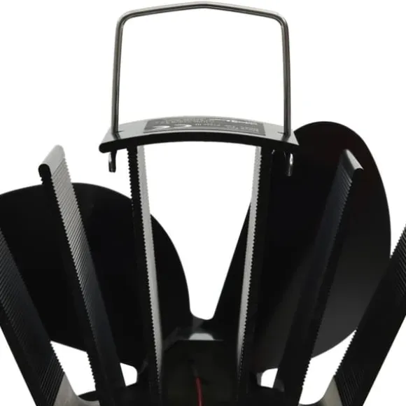 Varmedrevet ovnventilator 4 blade sort - Brændeovnsventilator - Brændeovnsventilatorer - Home & Living