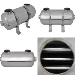 Varmeveksler til pool 355 x 134 mm 40 kW - Varmeveksler - Varmevekslere - Home & Living