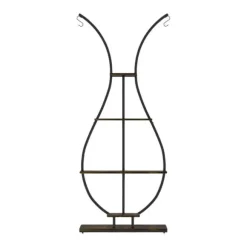 Vaseformet Planteholder, Fem Niveauer, Dekorativt Design,sort