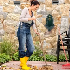 Vægfontæne, 40x24,5x15 cm, Grøn