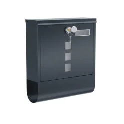 Vægmonterede postkasser - 30,5 x 9,5 x 33,3 cm
