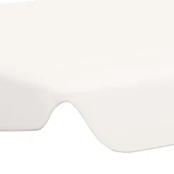 vidaXL baldakin til havegynge 188/168x145/110 cm hvid - Festtelte & havepavilloner – tage