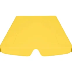 vidaXL baldakin til havegynge 150/130x105/70 cm gul - Festtelte & havepavilloner – tage
