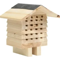 vidaXL bihotel 22x20x20 cm massivt fyrretræ - Huse & bure til små dyr