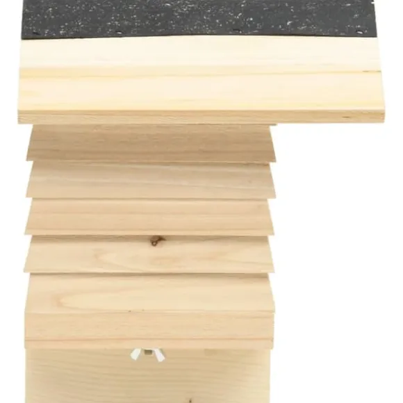 vidaXL bihotel 22x20x20 cm massivt fyrretræ - Huse & bure til små dyr