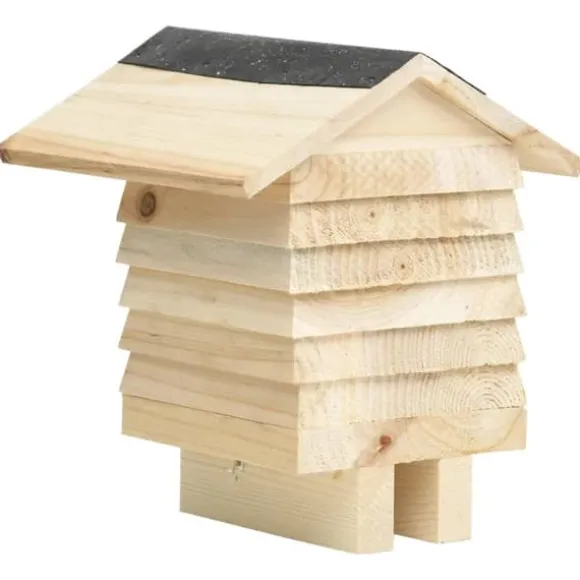 vidaXL bihotel 22x20x20 cm massivt fyrretræ - Huse & bure til små dyr