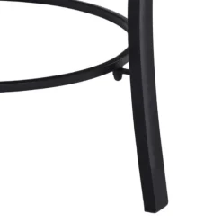 vidaXL bålfad mosaik 68 cm keramik sort og hvid - Ildsteder