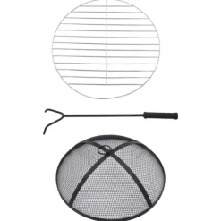vidaXL bålfad mosaik 68 cm keramik terracottafarvet - Ildsteder