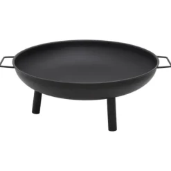 vidaXL bålfad 67,5x58x22,5 cm stål - Ildsteder