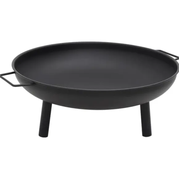 vidaXL bålfad 67,5x58x22,5 cm stål - Ildsteder