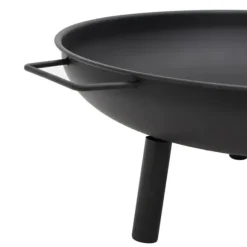 vidaXL bålfad 67,5x58x22,5 cm stål - Ildsteder