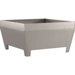 vidaXL Bålsted Brun 80 x 80 x 43 cm Forvitret stål