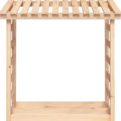vidaXL brændestativ 108x64,5x110 cm massivt fyrretræ - Brændekurve – tilbehør