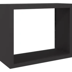 vidaXL brændestativ 100x40x80 cm stål sort
