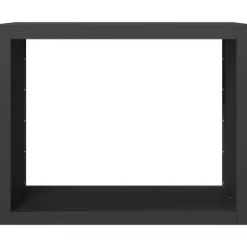 vidaXL brændestativ 100x40x80 cm stål sort