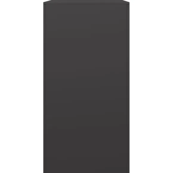 vidaXL brændestativ 100x40x80 cm stål sort