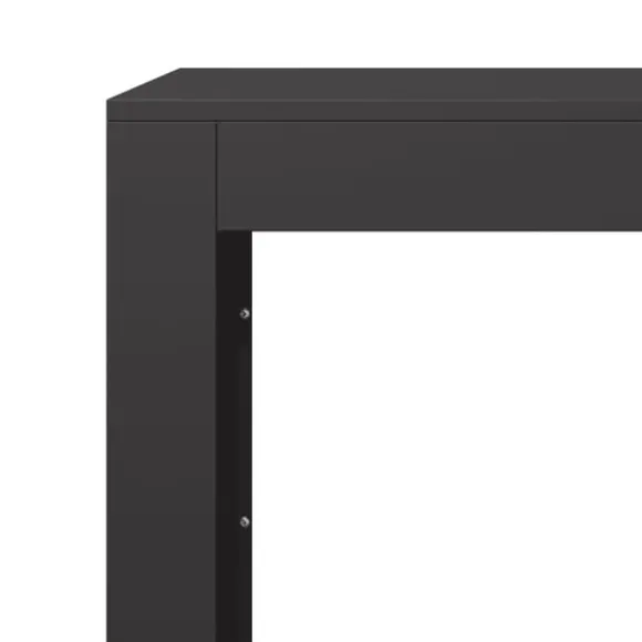 vidaXL brændestativ 100x40x80 cm stål sort