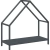 vidaXL brændestativ 60x25x60 cm koldvalset stål antracitgrå