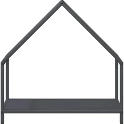vidaXL brændestativ 60x25x60 cm koldvalset stål antracitgrå