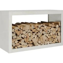 vidaXL brændestativ 100x40x60 cm rustfrit stål