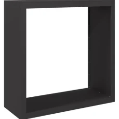vidaXL brændestativ 100x40x100 cm stål sort