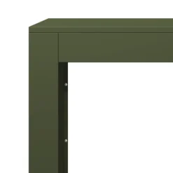 vidaXL brændestativ 100x40x100 cm stål grøn
