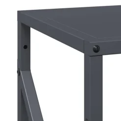 vidaXL brændestativ 34x25x100 cm koldvalset stål antracitgrå