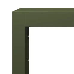 vidaXL brændestativ 60x40x80 cm stål grøn