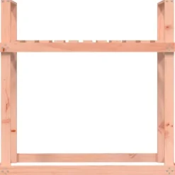vidaXL brændestativ 1110x35x108,5 cm massivt douglasgran - Brændekurve – tilbehør
