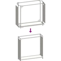 vidaXL brændestativ 90x28x90 cm koldvalset stål hvid